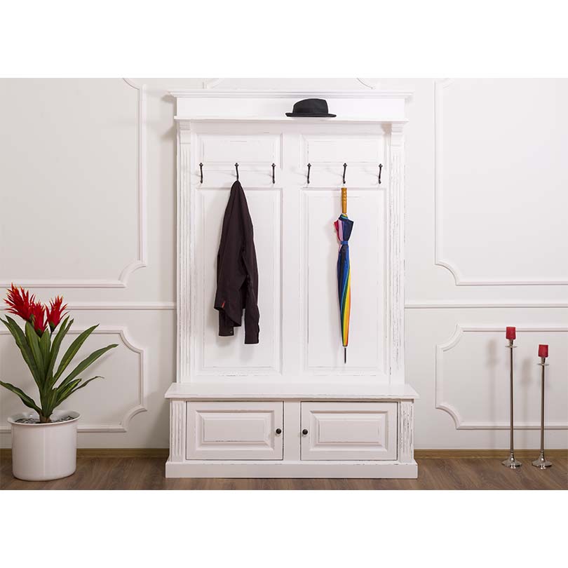 Gepflegte Landhaus-Garderobe im Shabby Style - in vielen Farben erhältlich!