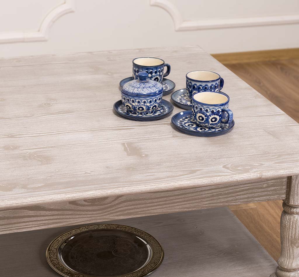 Eleganter Kaffeetisch im Landhausstil - in vielen Farben erhältlich!