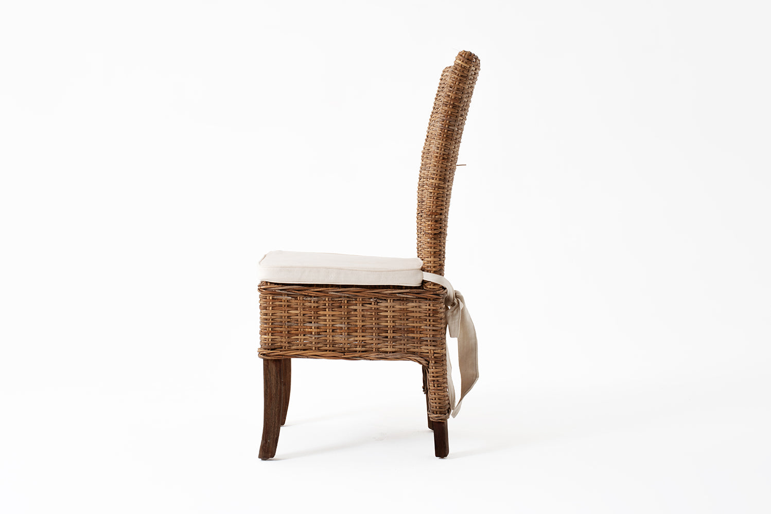 Salsa Esszimmerstuhl aus Kubu-Rattan im 2er-Set
