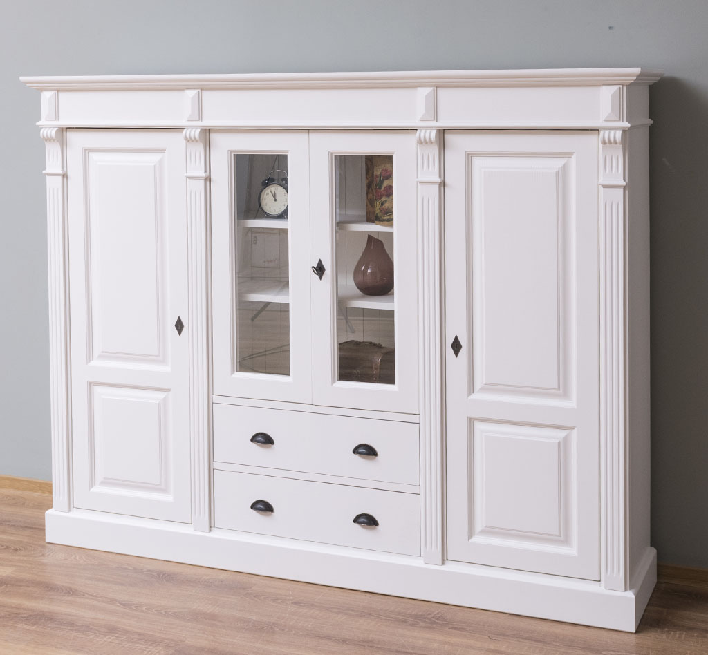 Elegantes Highboard im Landhausstil - in vielen Farben erhältlich!