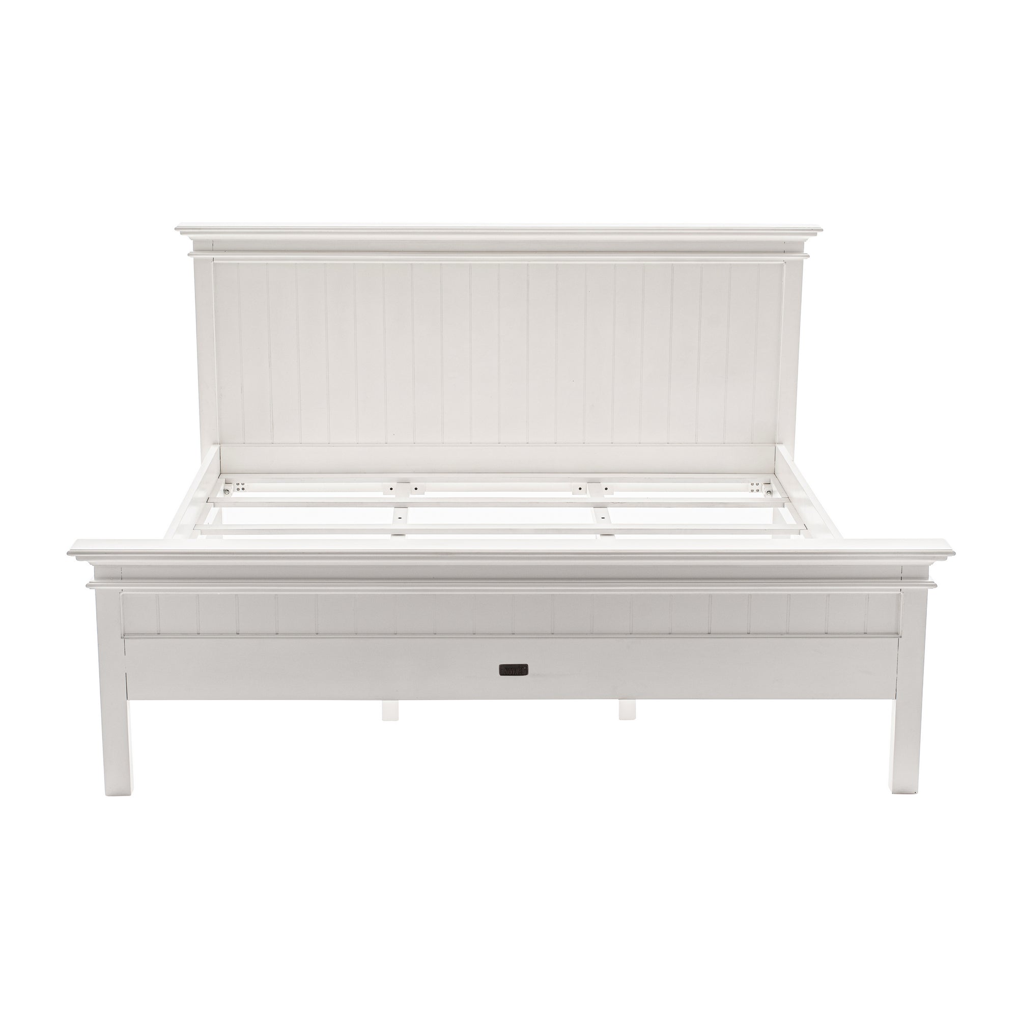 Halifax Doppelbett 200 im Landhausstil – Massivholz Weiß