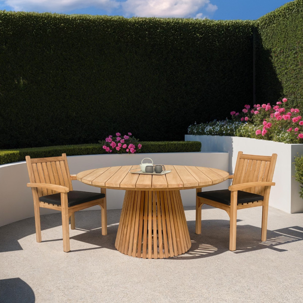 Gartenstuhl Marco aus Teakholz