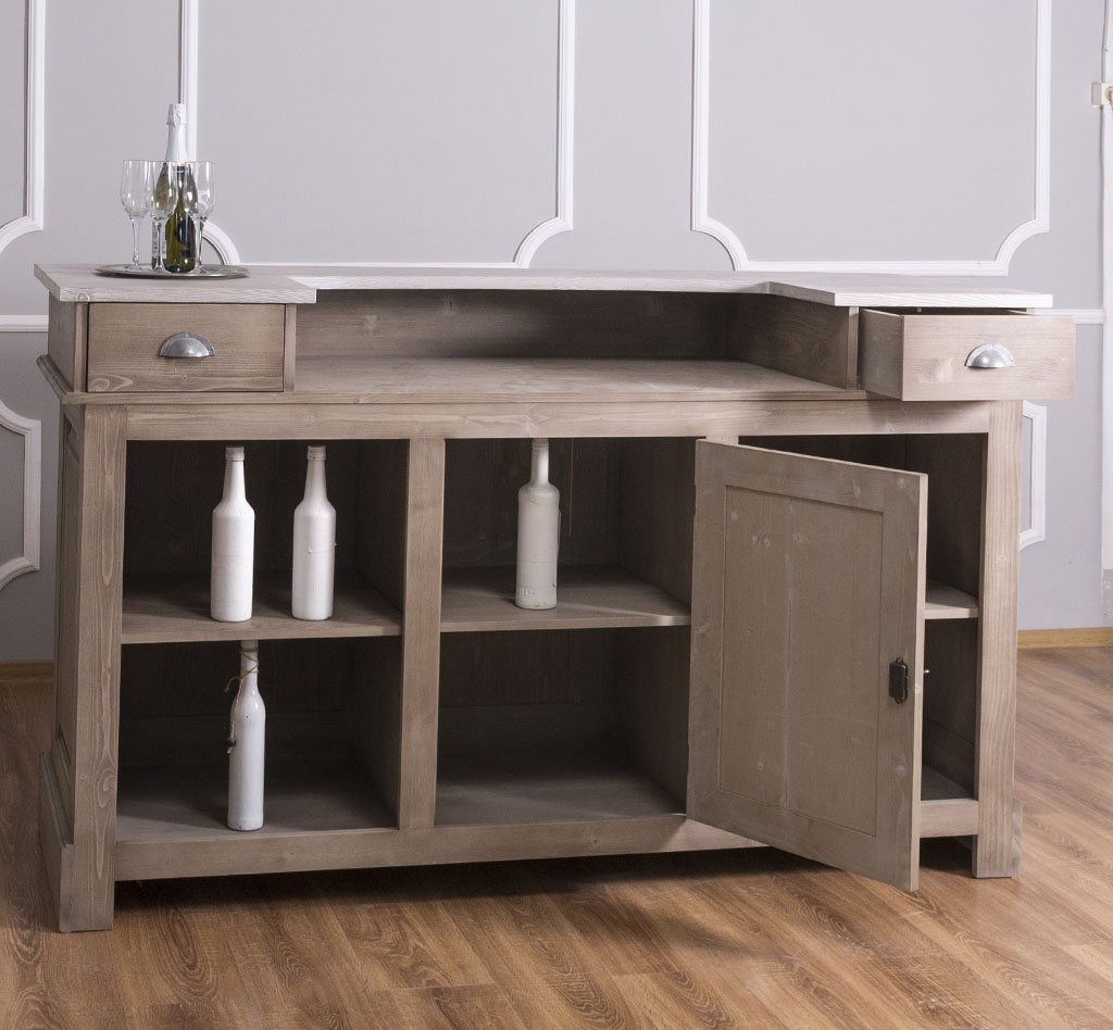 Große Bar mit oder ohne Aufsatz im Landhausstil 180 cm Breite - in vielen Farben erhältlich! Große Bar mit oder ohne Aufsatz im Landhausstil 180 cm Breite - in vielen Farben erhältlich!
