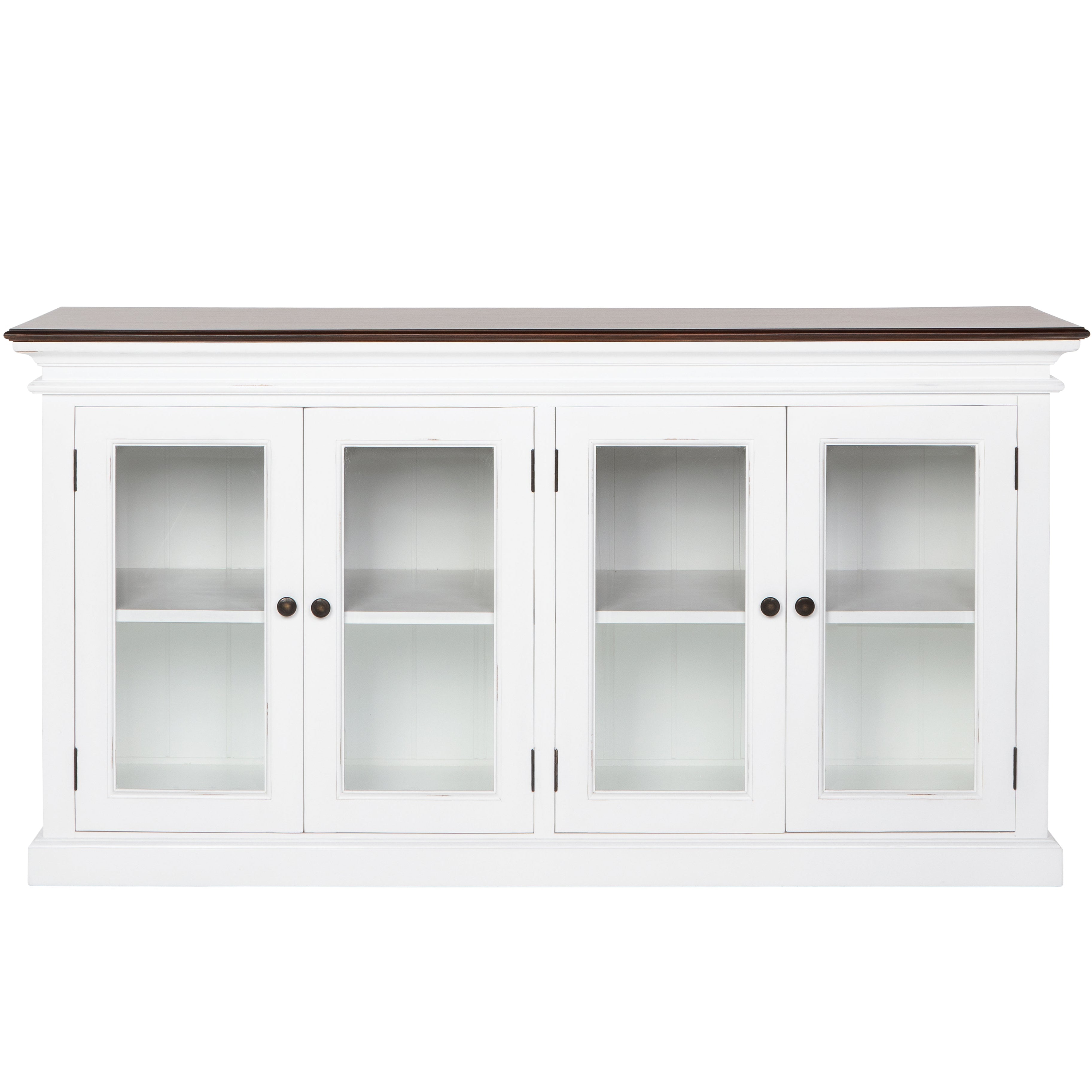 Halifax Accent Sideboard mit 4 Glastüren