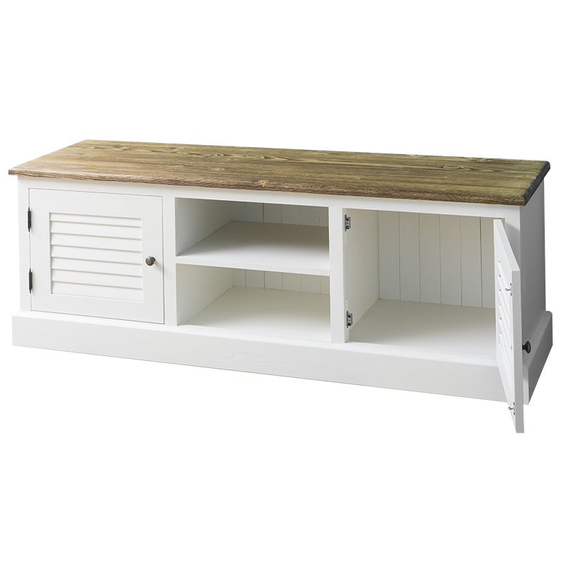 Interessanter TV-Tisch im Landhausstil - in vielen Farben erhältlich!