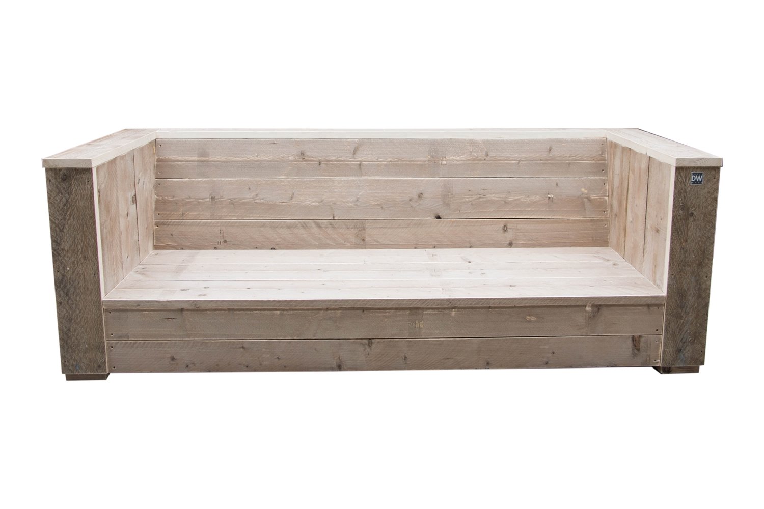 bankL_zonderkussens_front5b0158a960a61 Stilvolles Blocklounge Set Large aus Gerüstholz