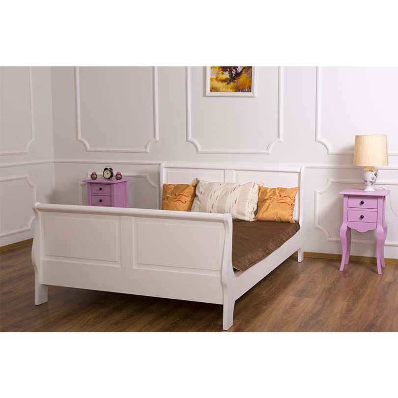 Weißes Bett Landhaus - in vielen Farben erhältlich!