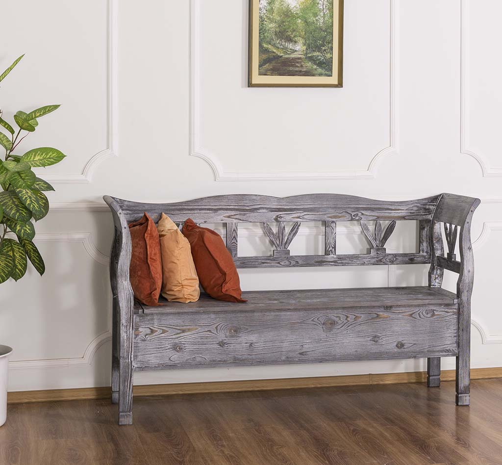 Gemütliche Sitzbank im Landhausstil - in vielen Farben erhältlich!