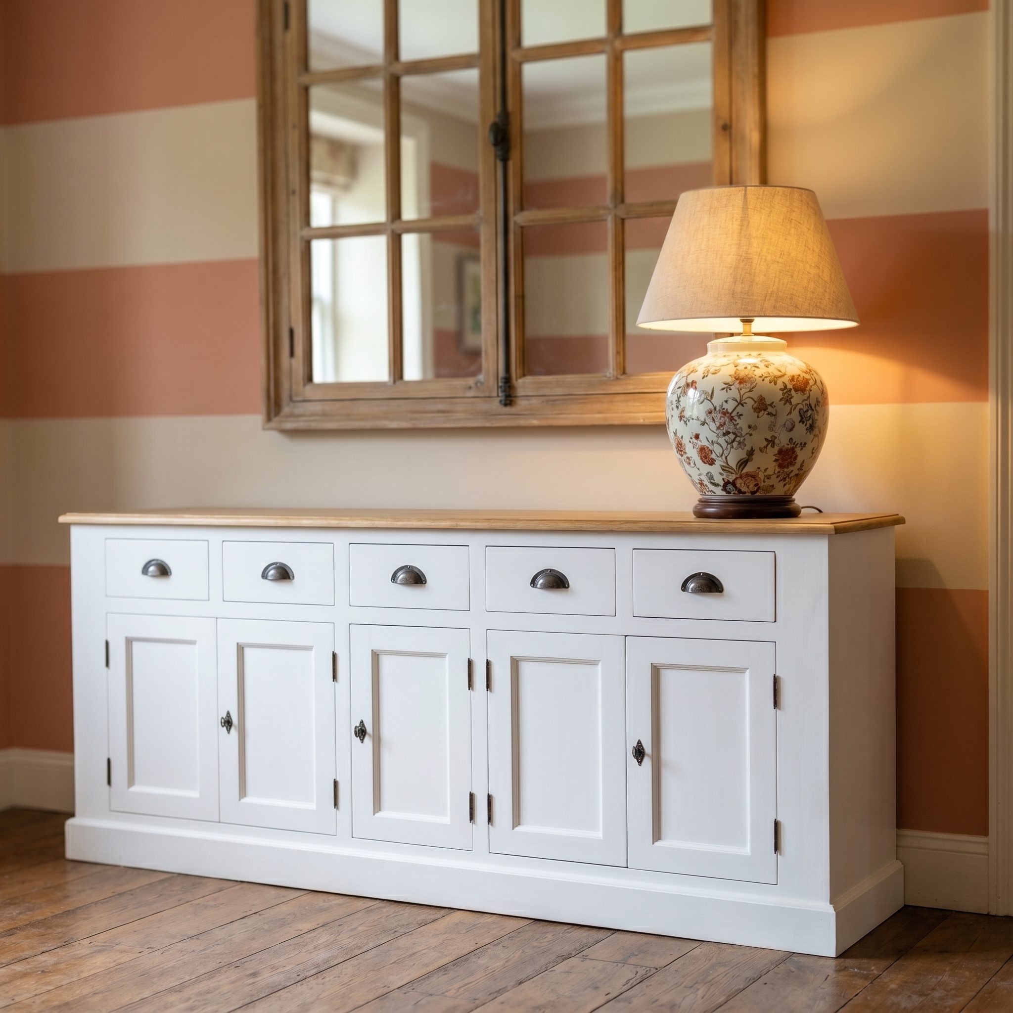 Großes Sideboard im klassischen Landhausstil - in vielen Farben erhältlich!