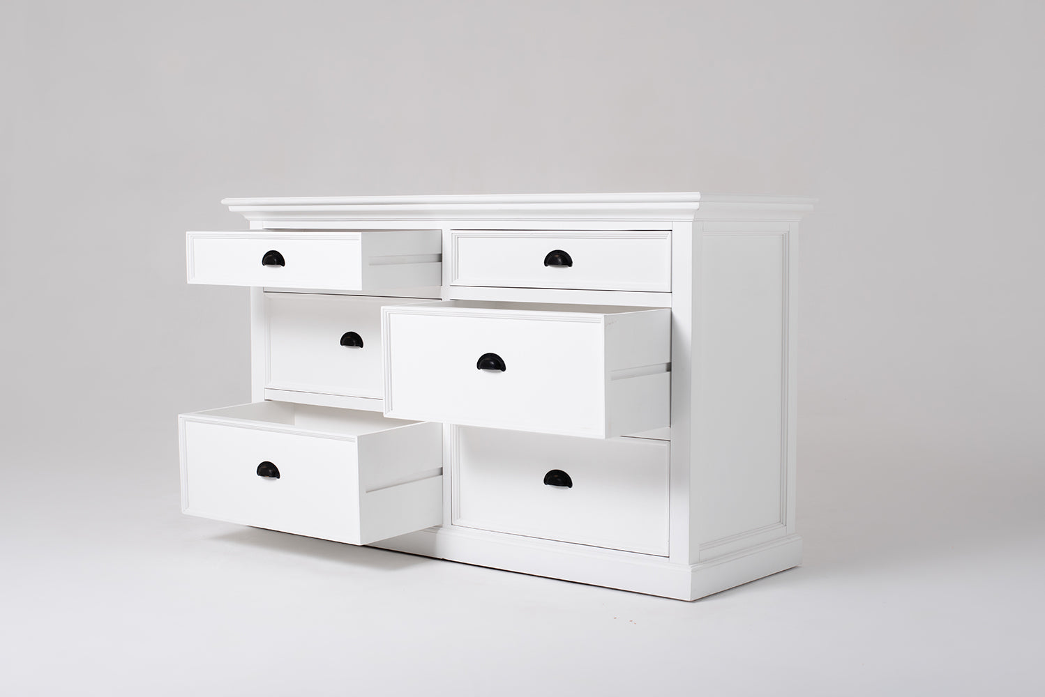 Halifax Schlafzimmer-Kommode – Weiß