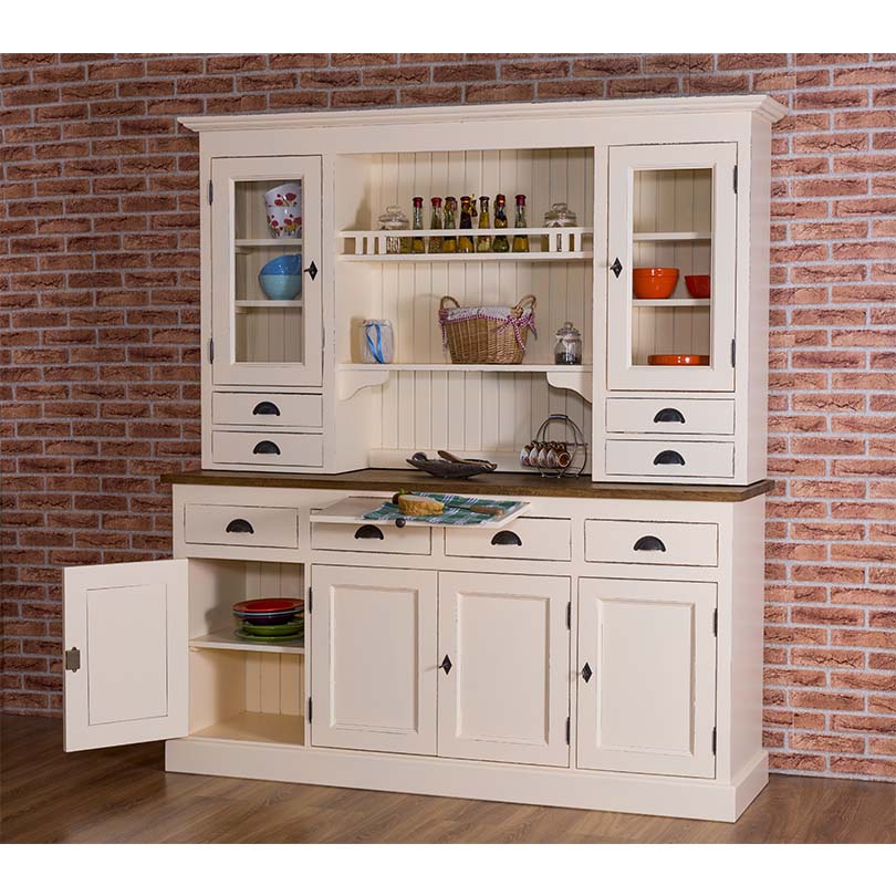 Großer Küchenschrank Landhaus - in vielen Farben erhältlich!