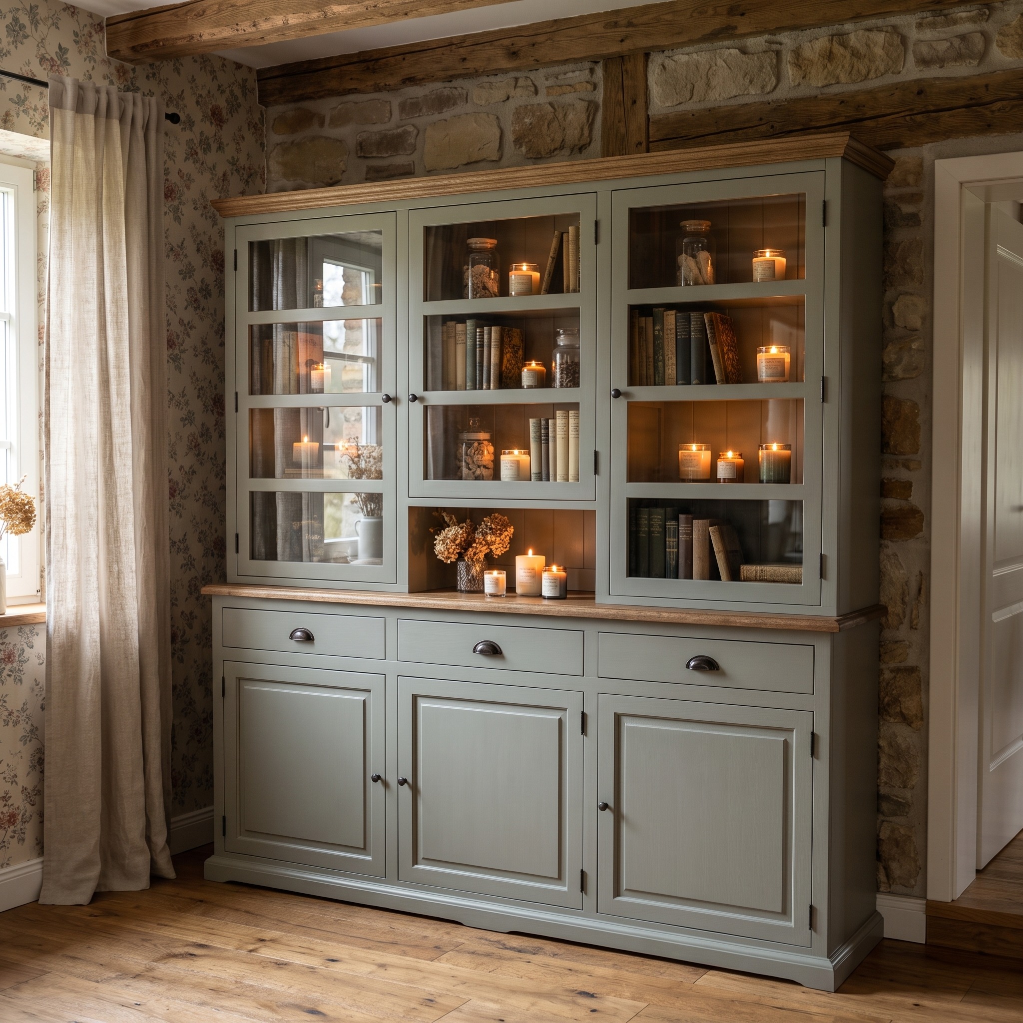 Buffetschrank Nice Landhaus Weiß - in vielen Farben erhältlich!
