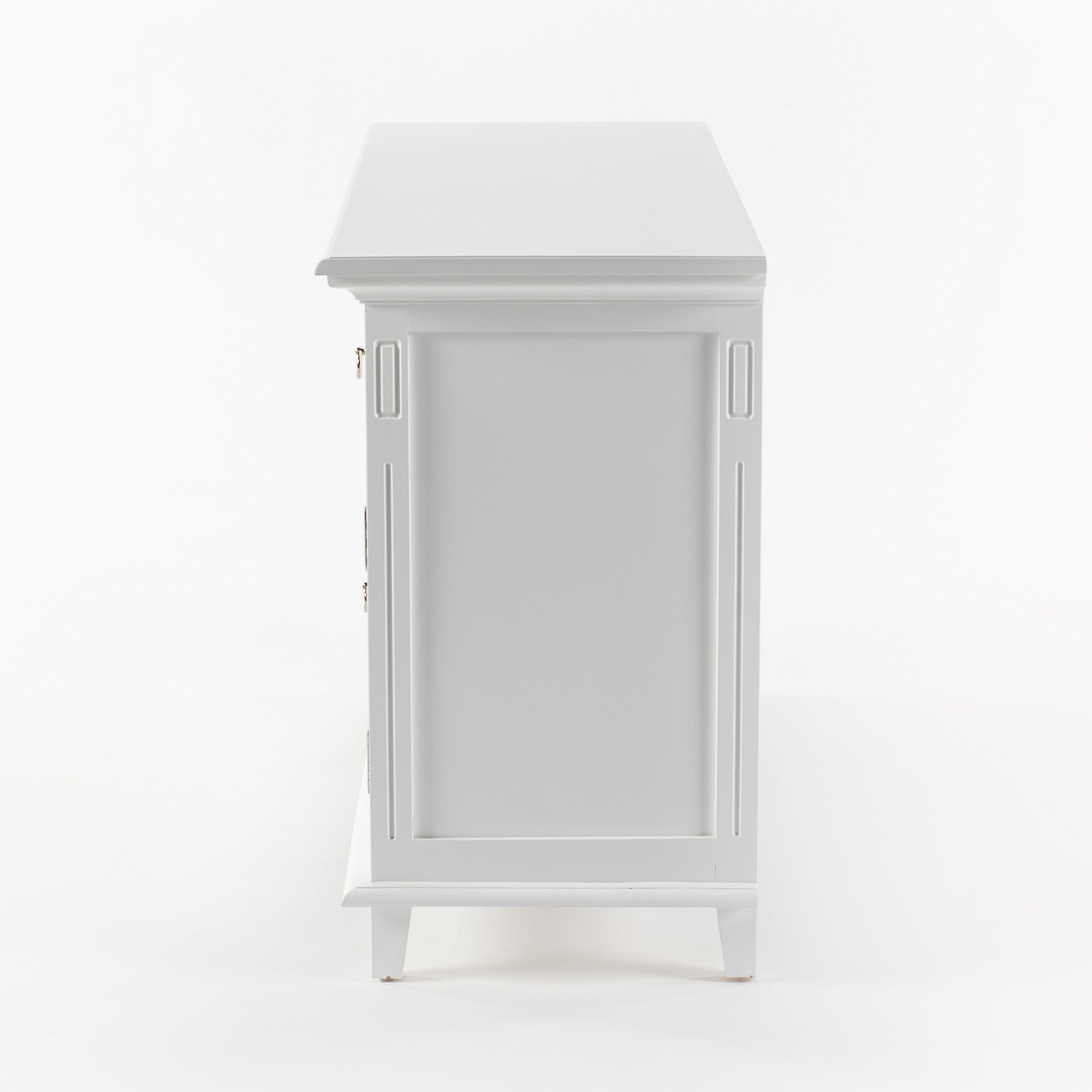 Skansen Sideboard mit 4 Türen und 3 Schubladen – Klassisches Weiß