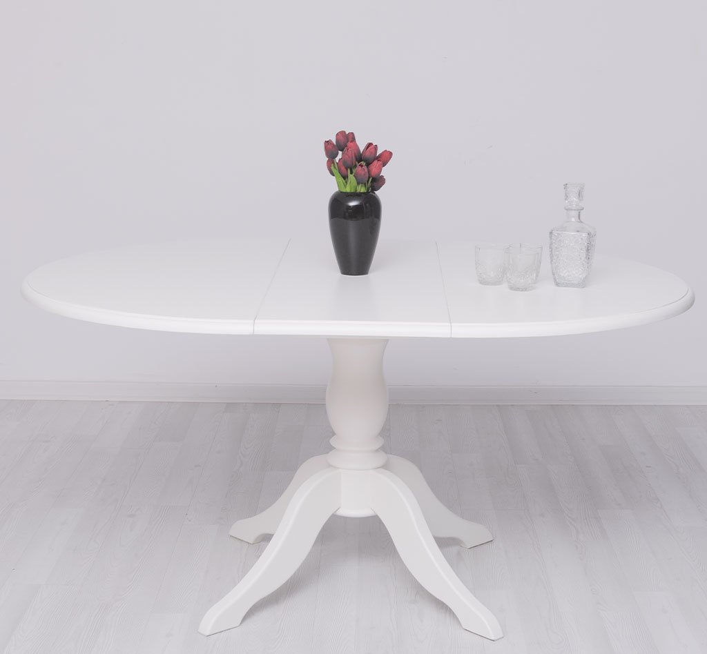 Ausziehtisch Luberon mit Mittelfuß, 120 cm