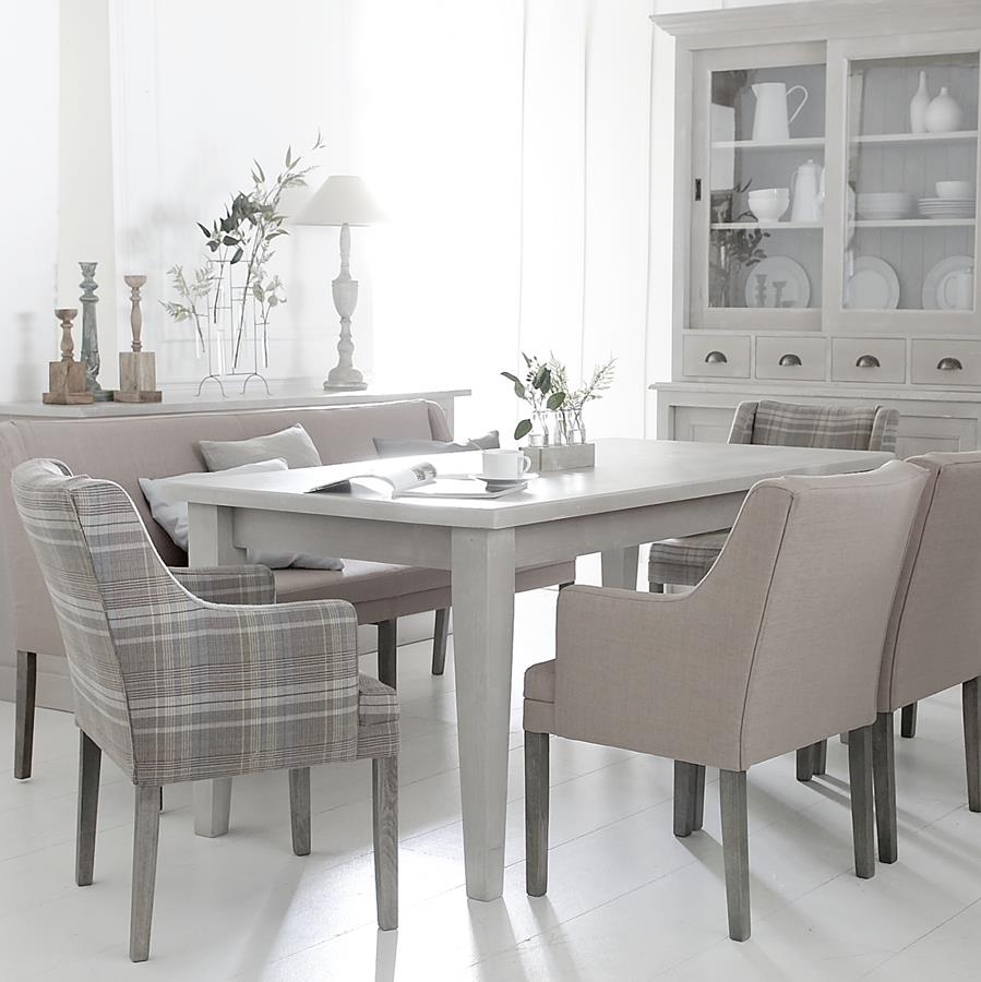 QU_dining_cat-Copy Edle, gepolsterte Sitzbank im Landhausstil - Größe, Knöpfe und Farbe frei wählbar!
