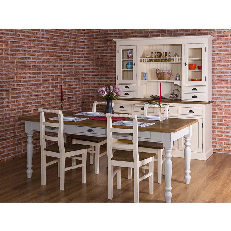 Großer Küchenschrank Landhaus - in vielen Farben erhältlich!