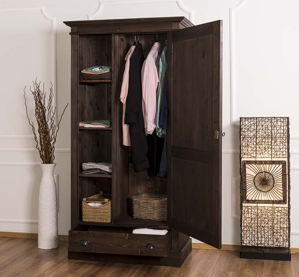 Kleiderschrank Landhaus mit Schublade - in vielen Farben erhältlich!