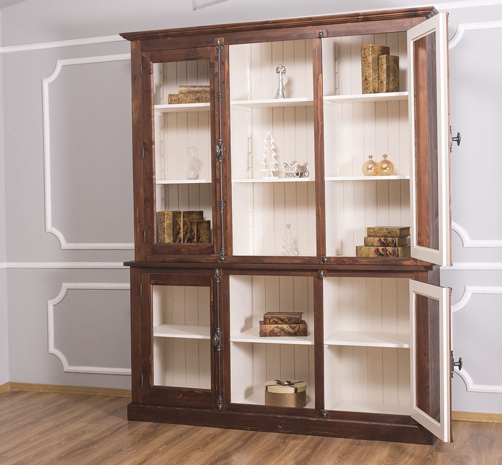 PS689BAS-PS481SUP-P081_P015_4 Stilvoller Buffetschrank im französischen Landhausstil - in vielen Farben erhältlich!