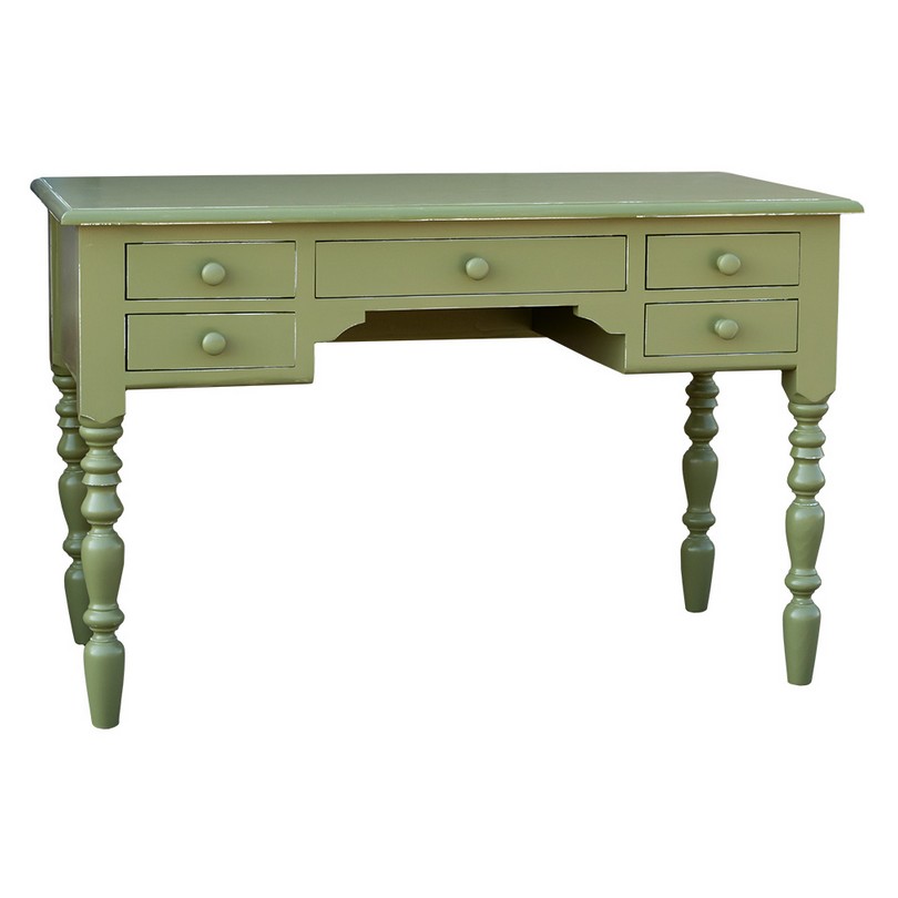 PS81-P038A Stilvoller Schreibtisch im Shabby Chic - in vielen Farben erhältlich!