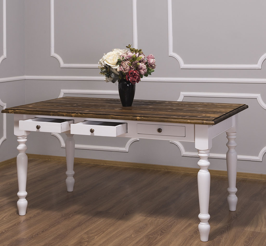 Esstisch im Landhausstil - in vielen Farben erhältlich!