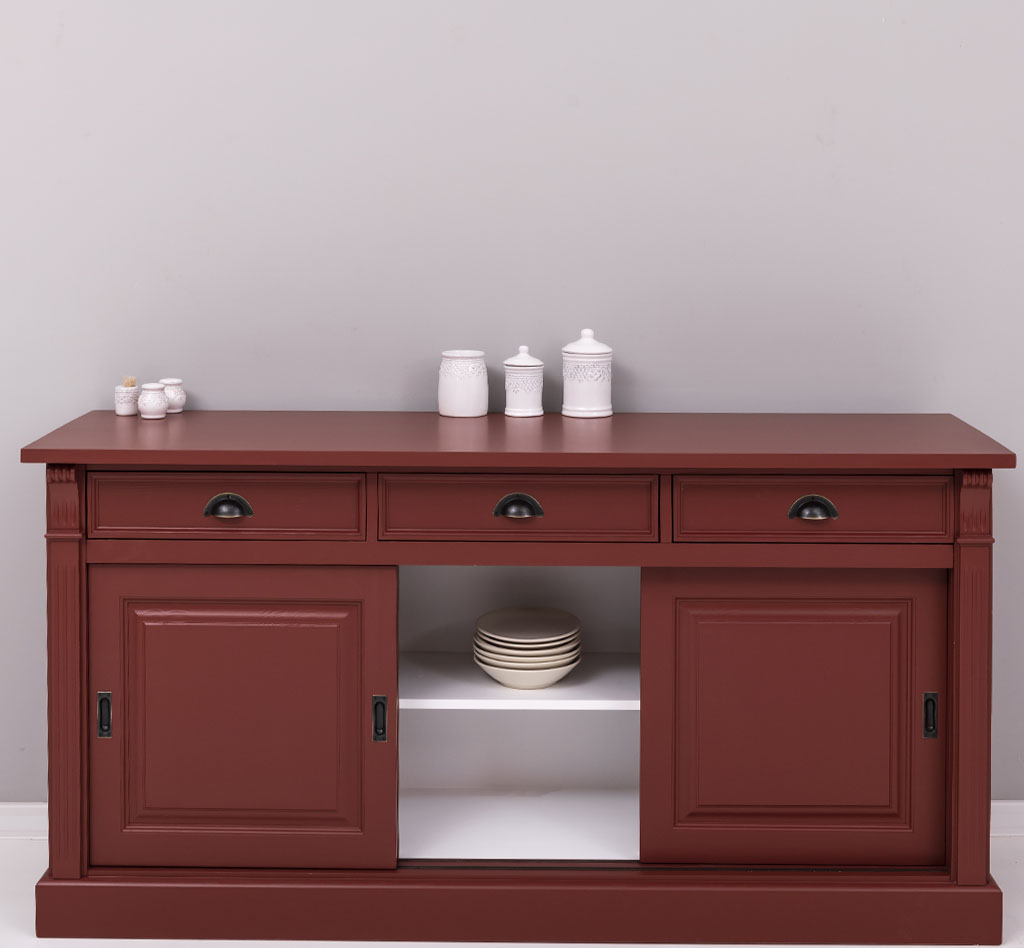 Sideboard im Jugendstil mit Schiebetüren - in vielen Farben erhältlich!