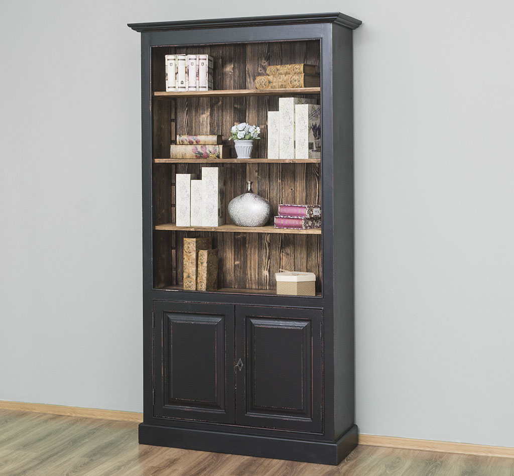 Rustikales Bücherregal im Landhausstil - in vielen Farben erhältlich!