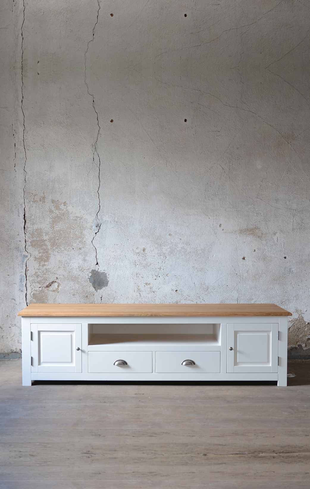 TV Tisch Cannes mit Schubladen im Landhausstil