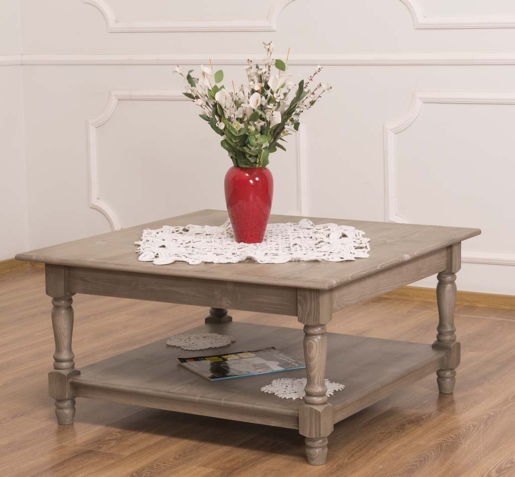 Eleganter Kaffeetisch im Landhausstil - in vielen Farben erhältlich!
