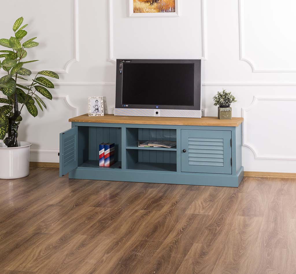 Interessanter TV-Tisch im Landhausstil - in vielen Farben erhältlich!