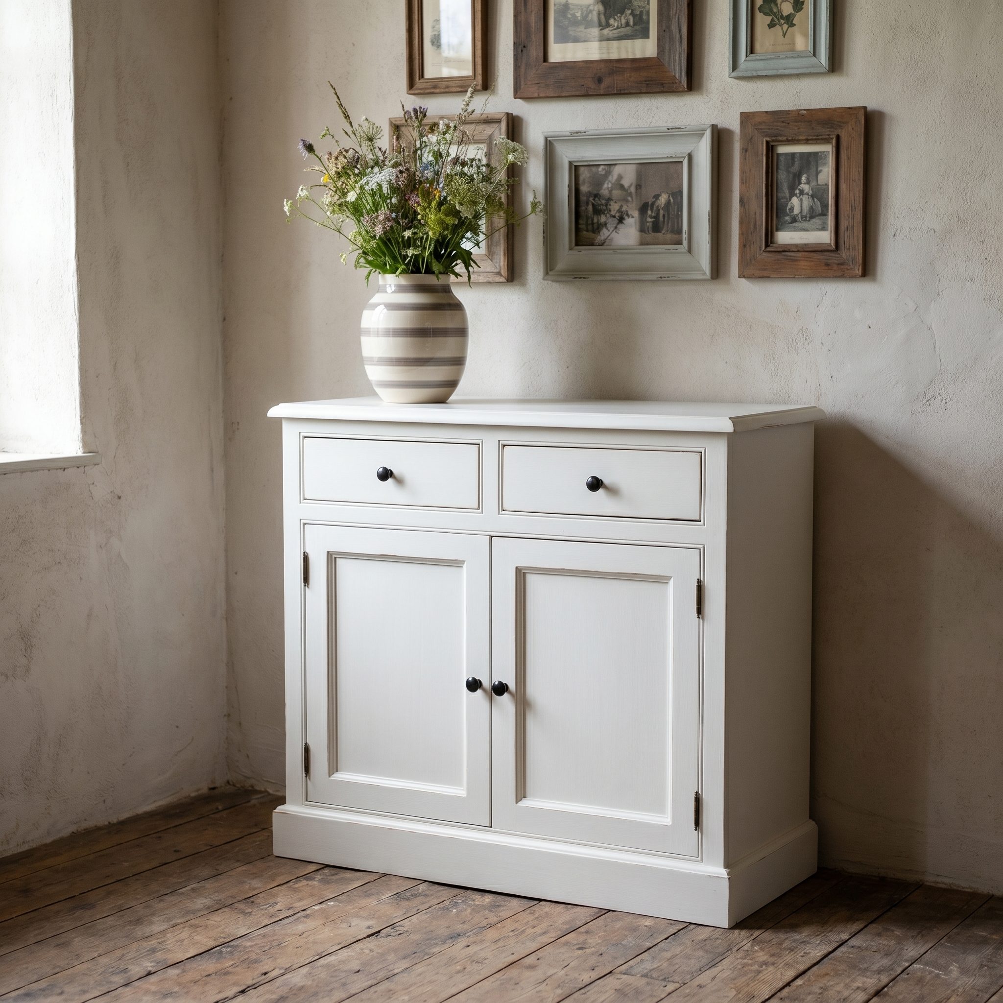 Interessante Kommode im Shabby Chic