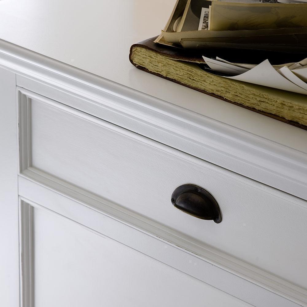 Halifax Schlafzimmer-Kommode – Weiß