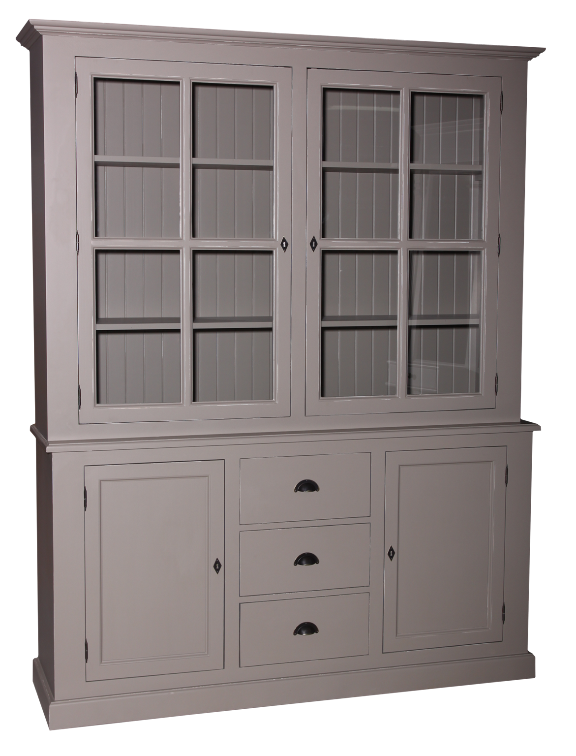 Stilvoller Hochschrank im Shabby Style - in vielen Farben erhältlich!