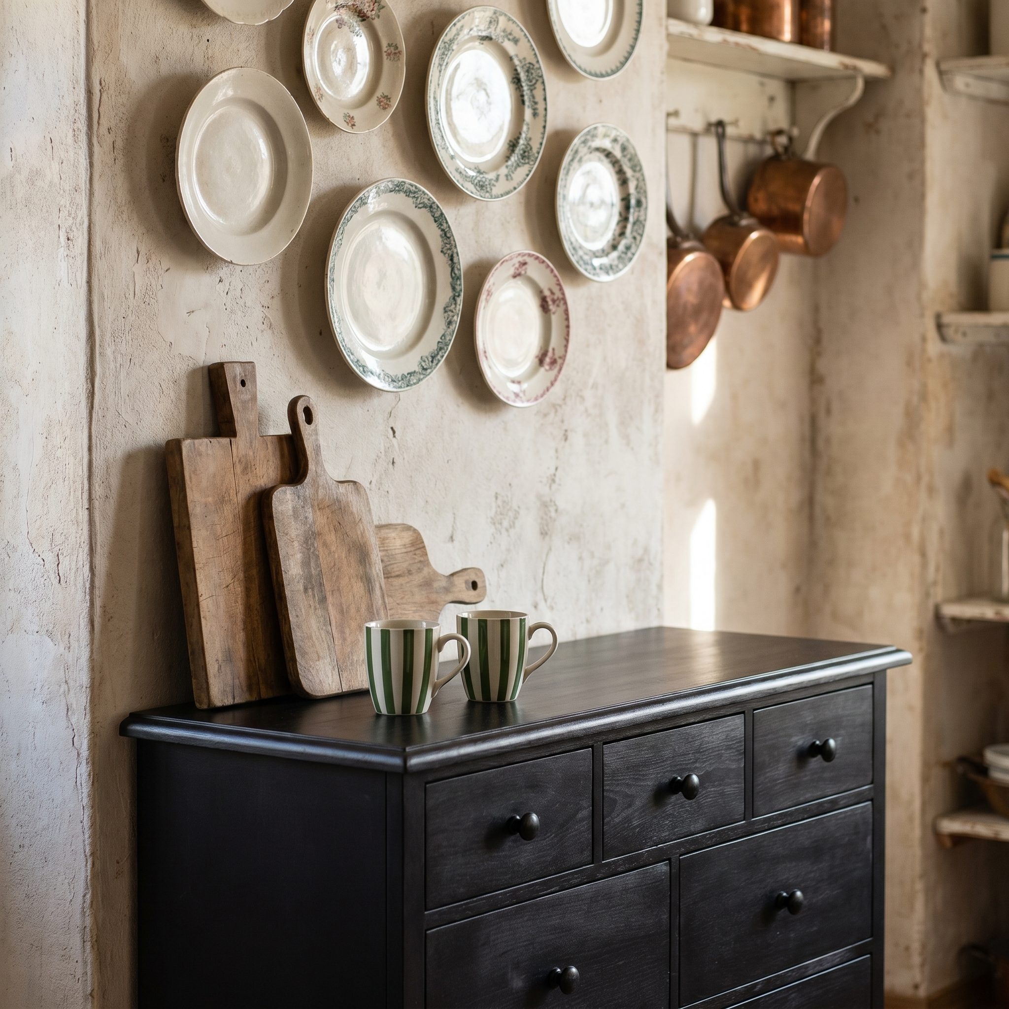 Edles Sideboard in stilvollem Schwarz - in vielen Farben erhältlich!