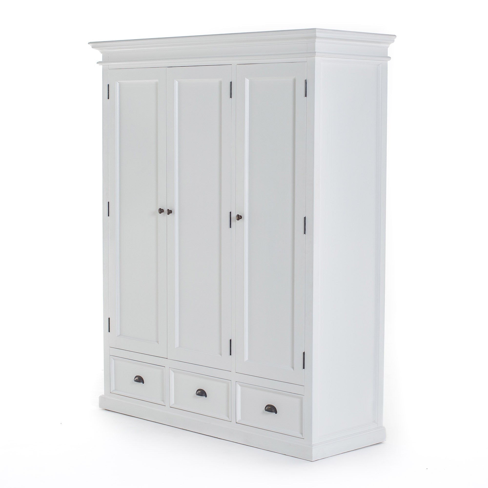 Kleiderschrank mit 3 Türen – Halifax Landhausstil