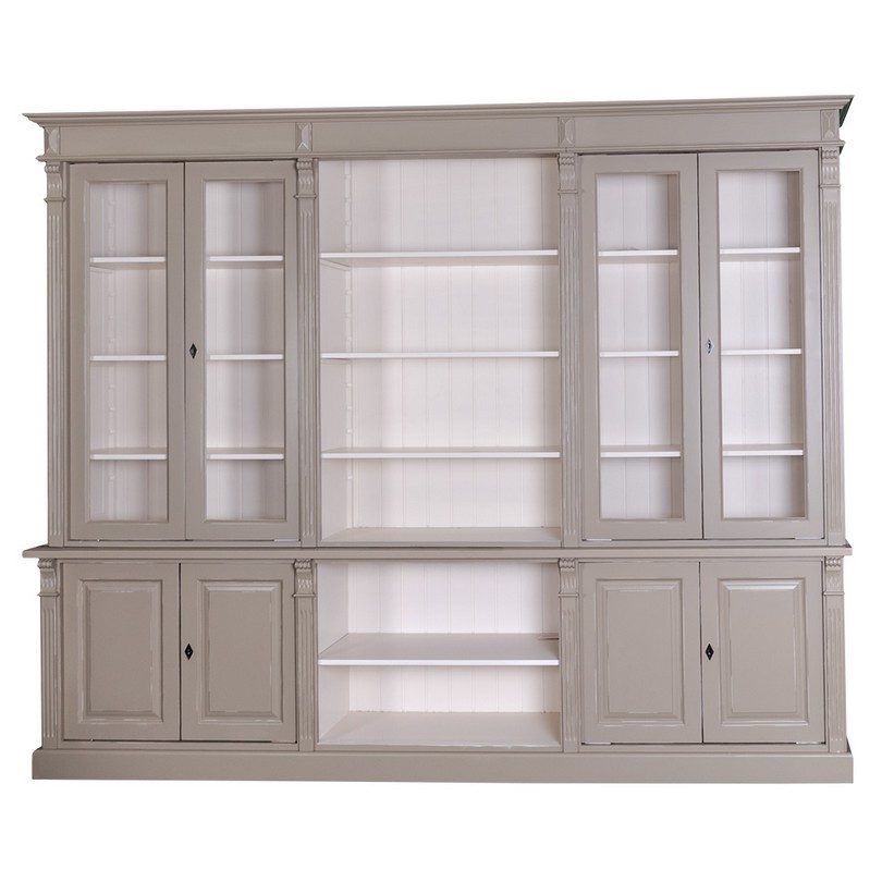 Stilvoller Hochschrank im Landhausstil - in vielen Farben erhältlich!