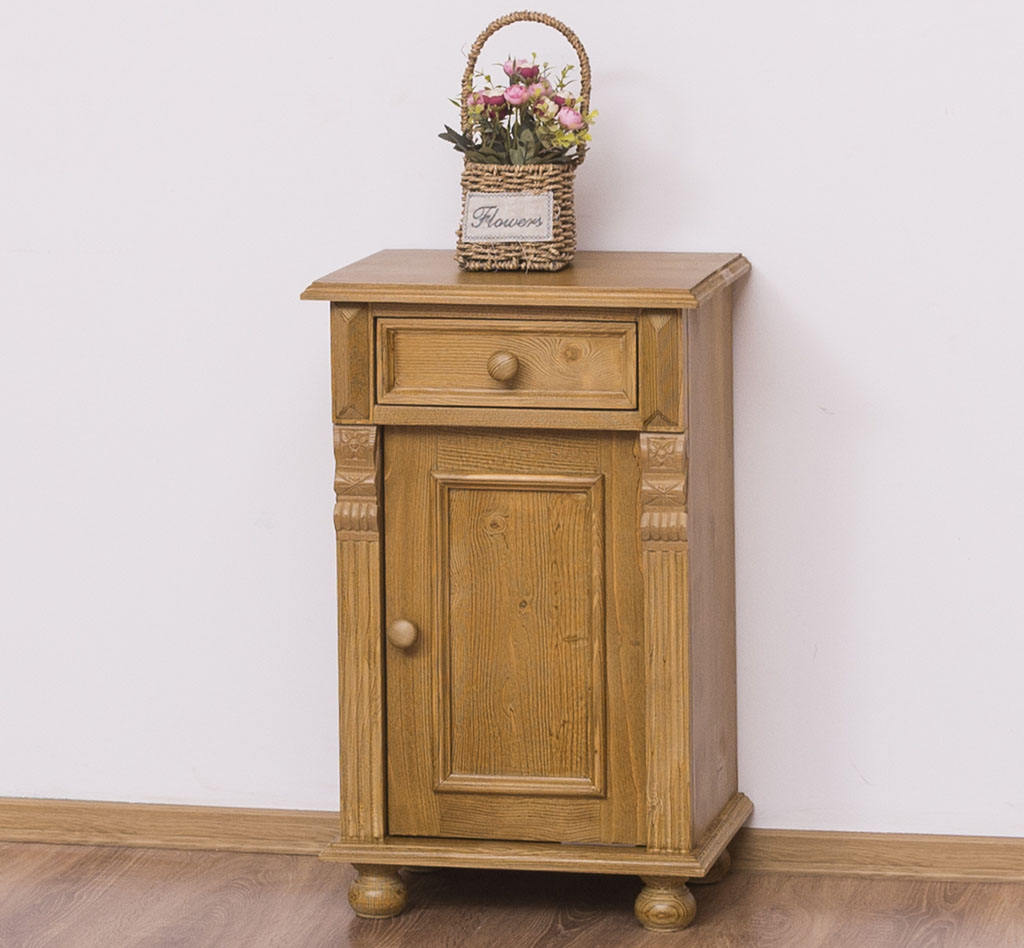 Großer Nachtschrank im Jugendstil - in vielen Farben erhältlich! Großer Nachtschrank im Jugendstil - in vielen Farben erhältlich!