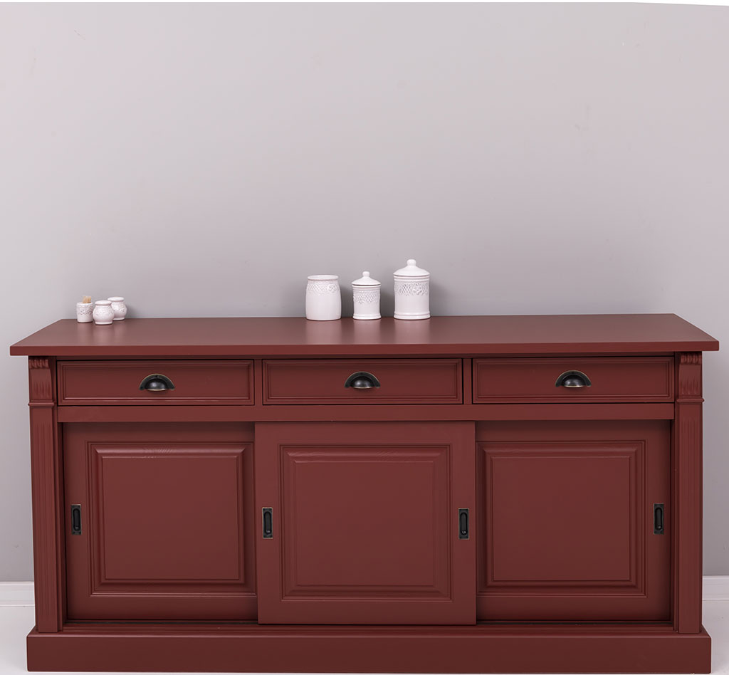 Sideboard im Jugendstil mit Schiebetüren - in vielen Farben erhältlich!