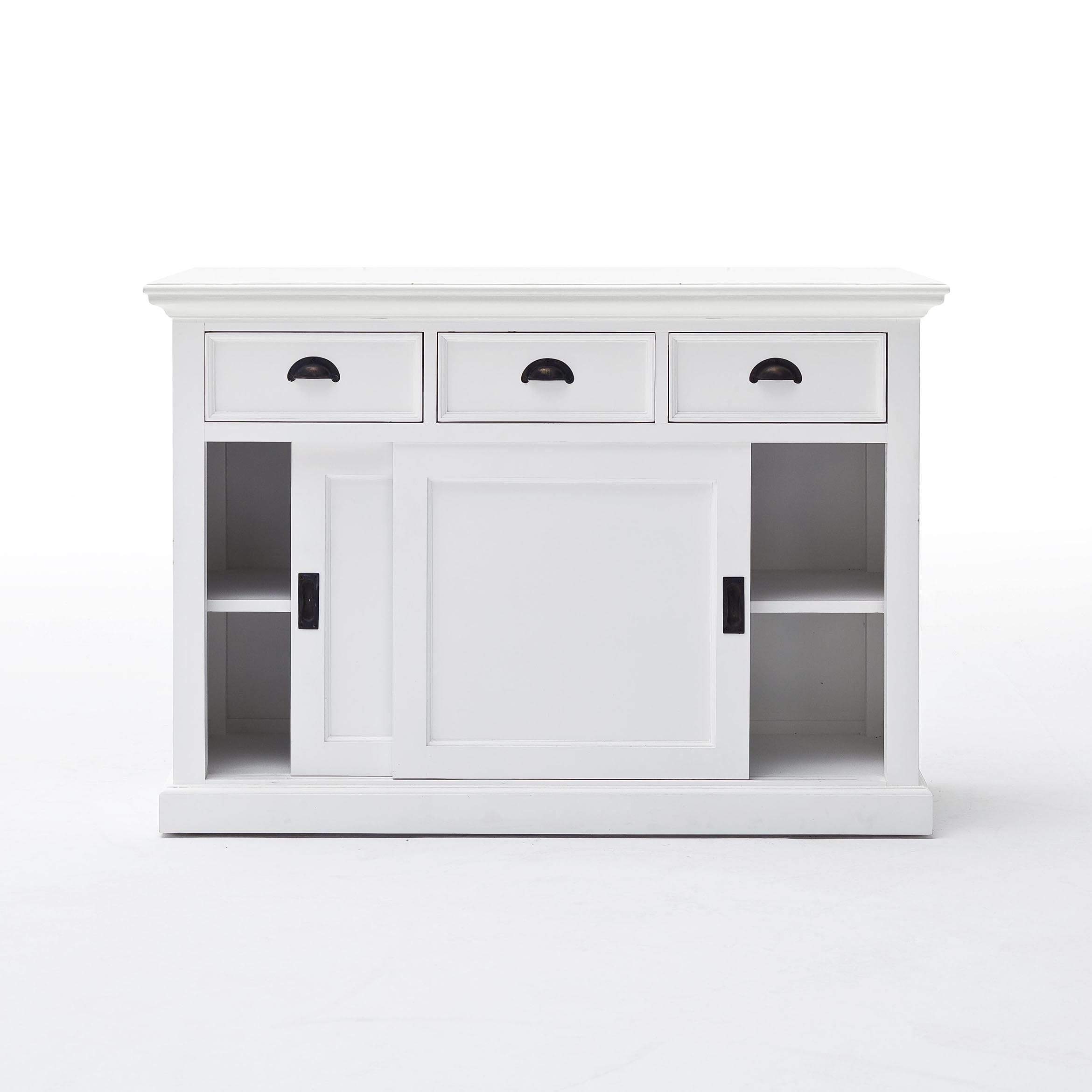 Halifax Sideboard mit Schiebetüren – Weiß