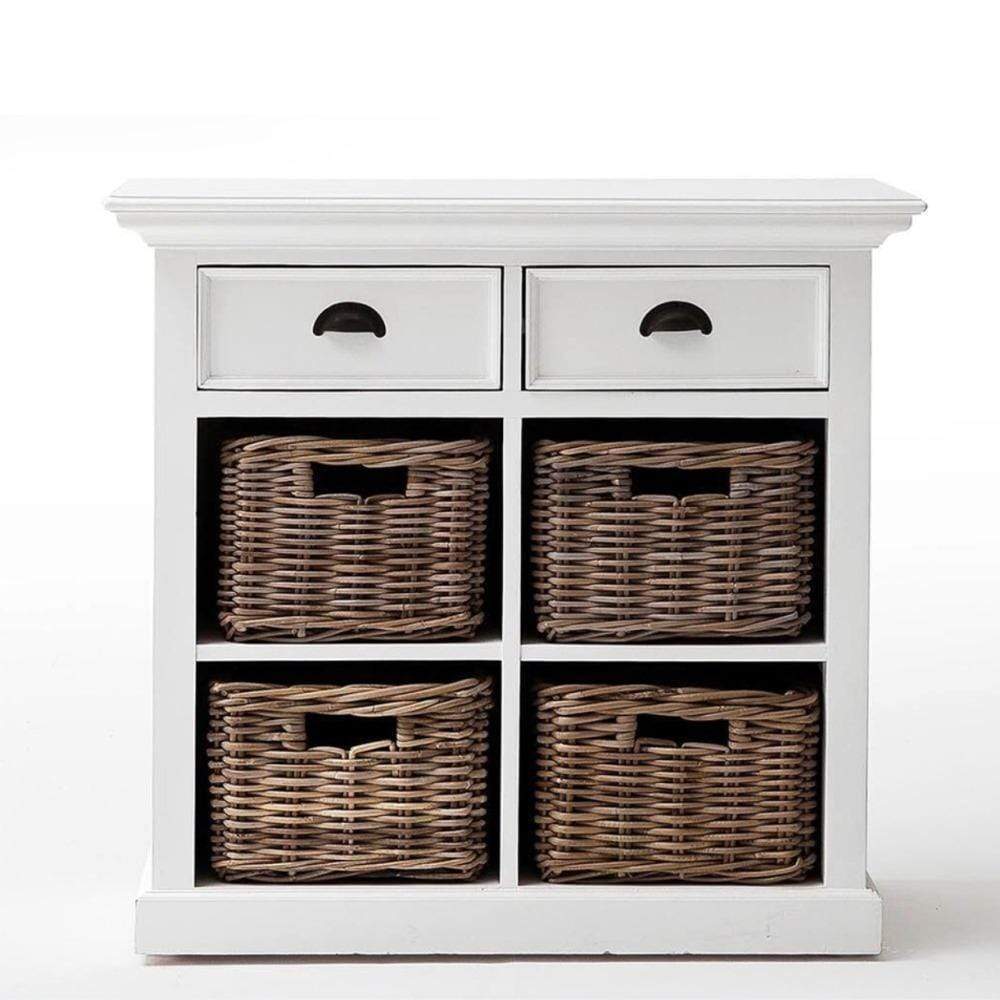 Halifax Kleines Sideboard – Weiß