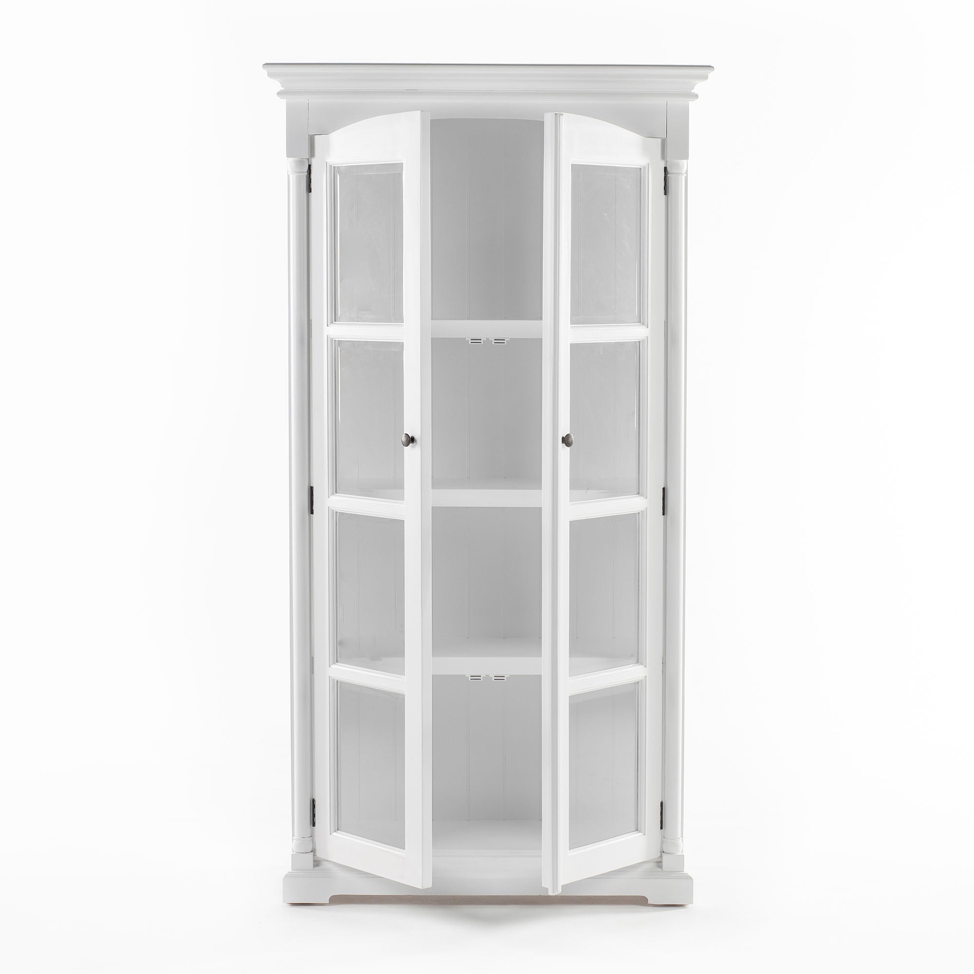 Provence Vitrine mit zwei Glastüren im Landhausstil