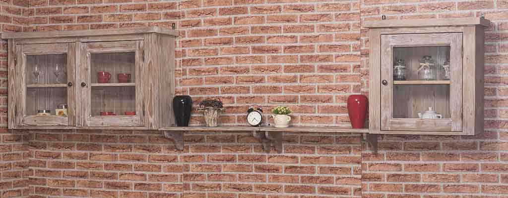 Kleiner Hängeschrank im Shabby Style - in vielen Farben erhältlich!