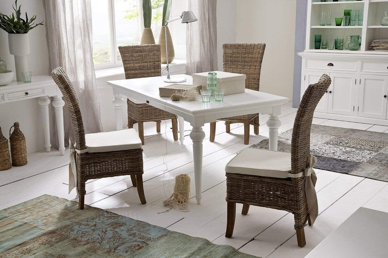 Salsa Esszimmerstuhl aus Kubu-Rattan im 2er-Set