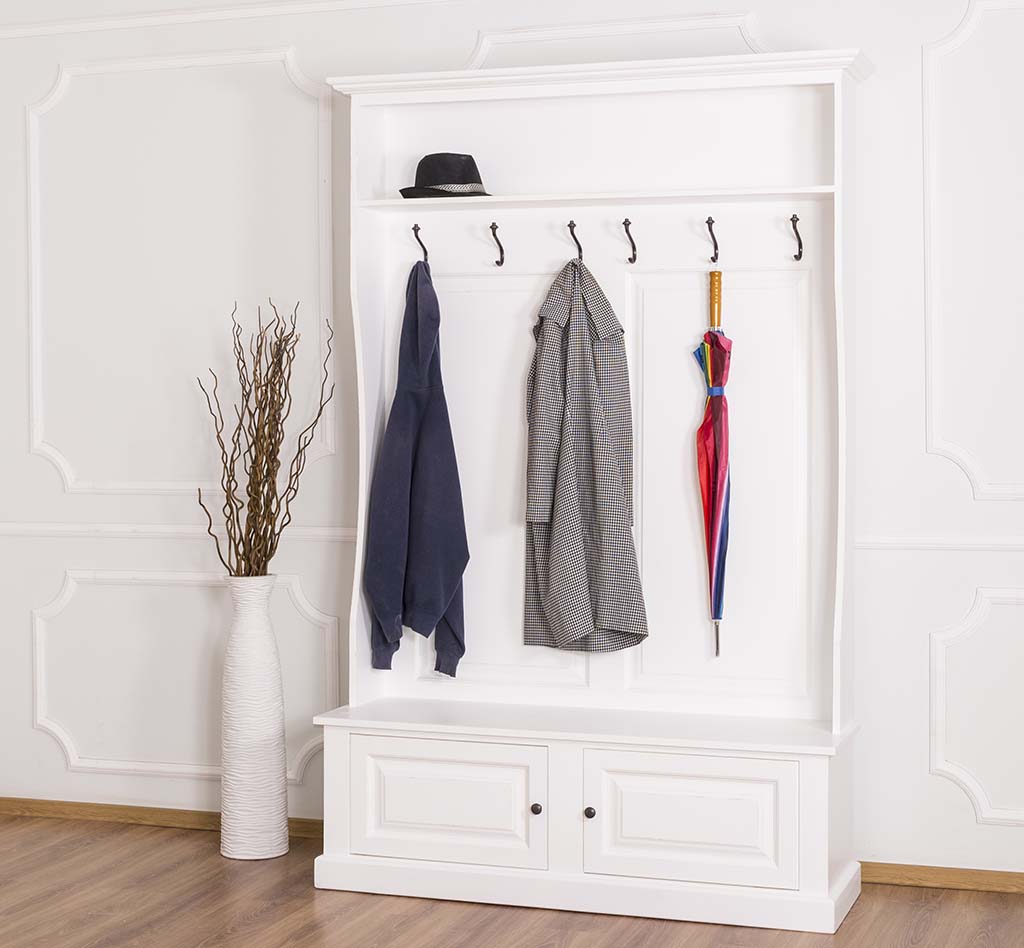 Hochwertige Garderobe im Shabby Chic - in vielen Farben erhältlich!
