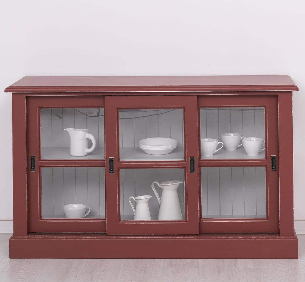 Langes Sideboard im holländischen Landhausstil mit Schiebetüren - in vielen Farben erhältlich!